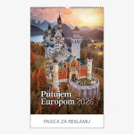 Zidni kalendar Putujem Europom 2026