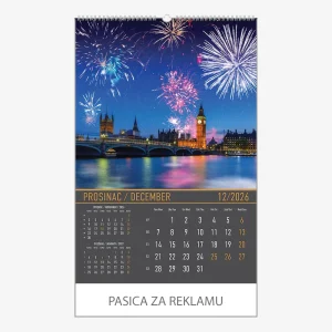 Zidni kalendar Zrcala u prirodi 2026 – prosinac