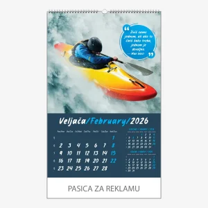 Zidni kalendar Zrnce mudrosti 2026 – veljača