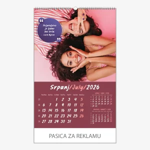 Zidni kalendar Zrnce mudrosti 2026 – srpanj