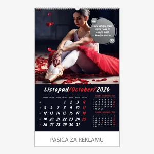 Zidni kalendar Zrnce mudrosti 2026 – listopad