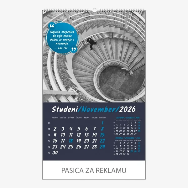 Zidni kalendar Zrnce mudrosti 2026 – studeni