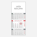 Kalendar poslovni trodjelni Veliki 2026