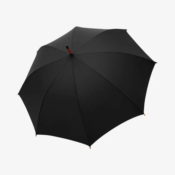 Kišobran Classic Nature - crni otvoreni