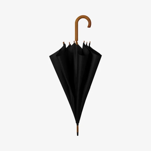 Kišobran Classic Nature - crni zatvoreni