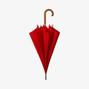 Kišobran Classic Nature - crveni zatvoreni