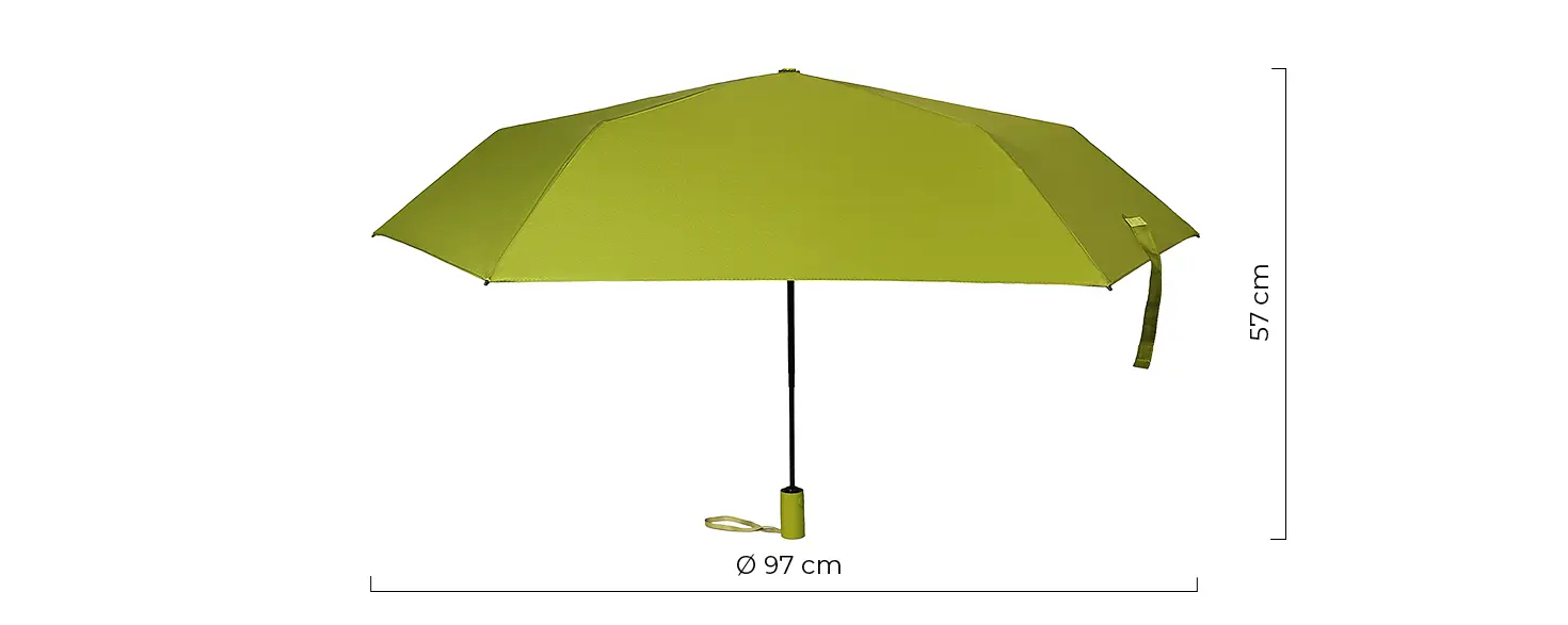 Kišobran Cumulus - dimenzije