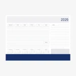 Stolna mapa 60 x 42 cm 2026