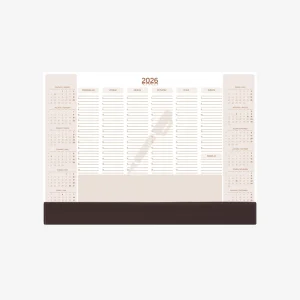 Stolna mapa smeđa 2026