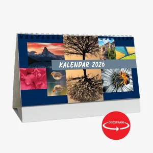 Stolni kalendar obostrani 2026