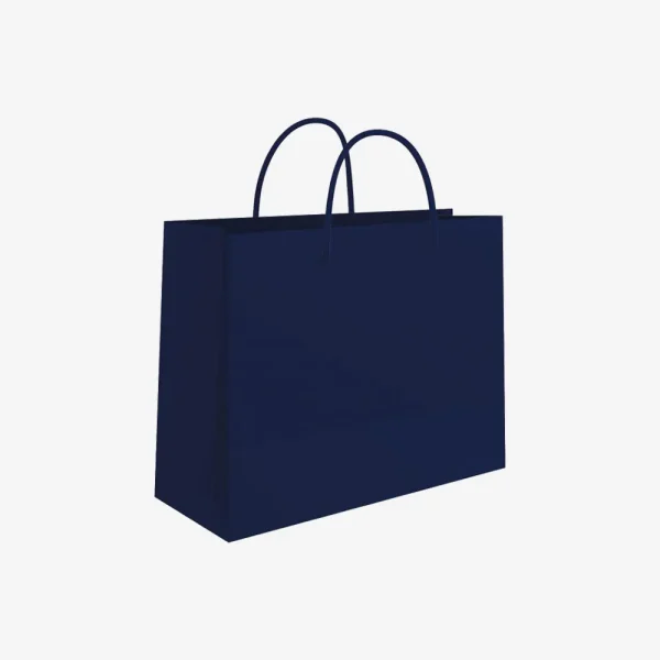 Vrećica 24x16x7 sjajna - plava