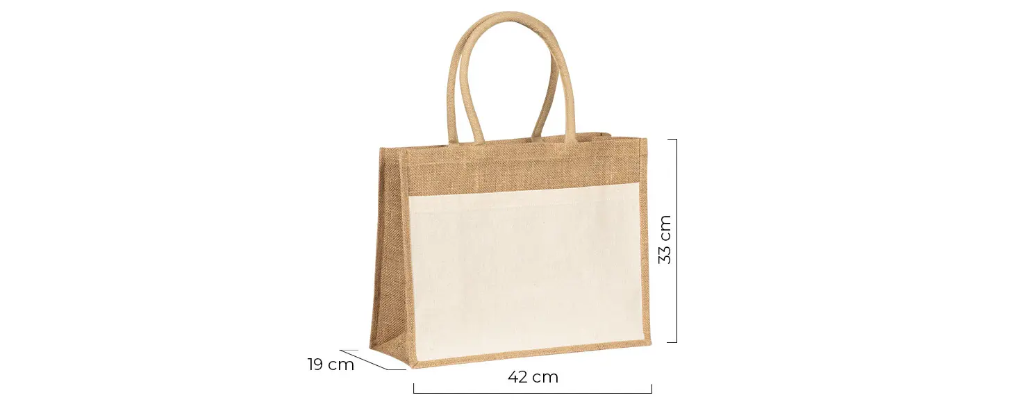 Vrećica Caramel - dimenzije