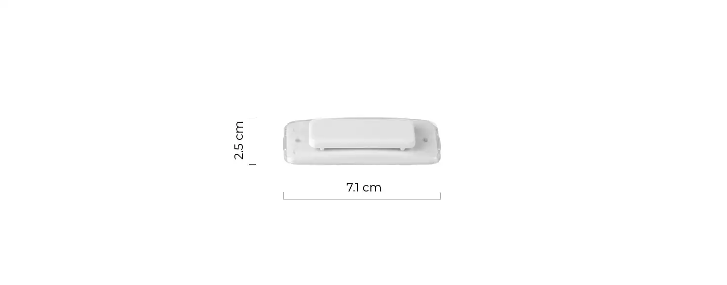 Etui za ID karticu s magnetom Ident - dimenzije