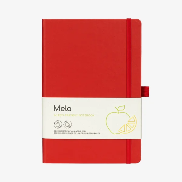 Notes Mela A5 - crveni