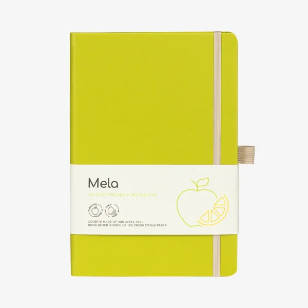 Notes Mela A5 - kivi zeleni