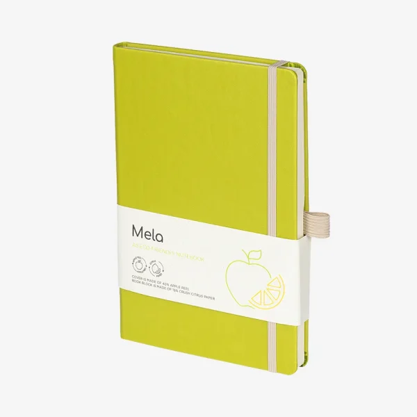 Notes Mela A5 - kivi zeleni