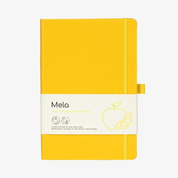 Notes Mela A5 - žuti