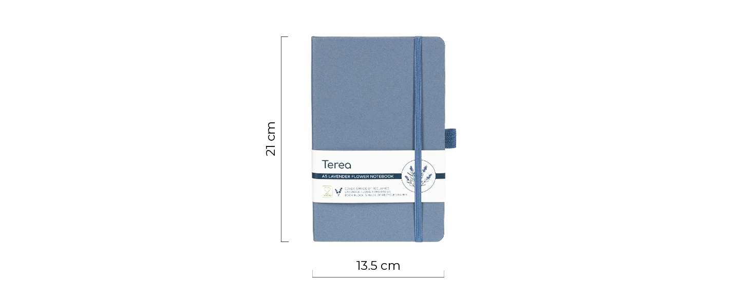 Notes Terea A5 - dimenzije