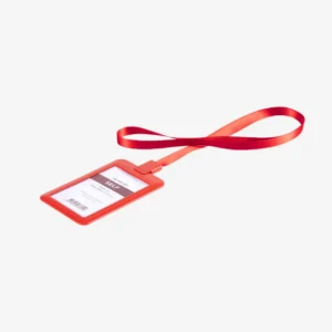 Uložak za ID karticu s trakicom Self - crveni