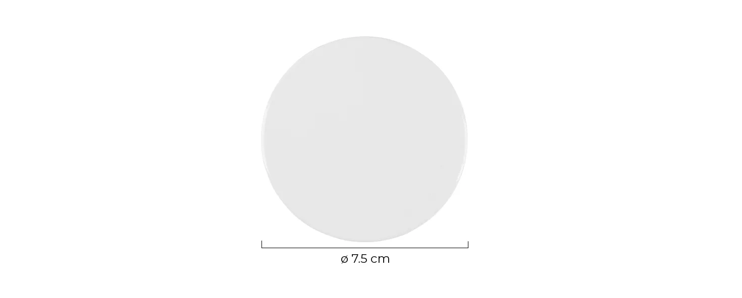 Magnet Memo Round Matt - dimenzije