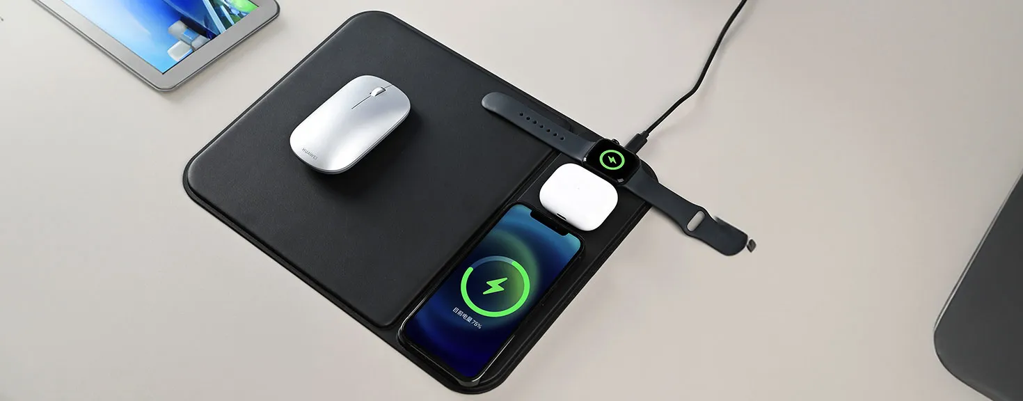 Bežični punjač Point pad 3in1