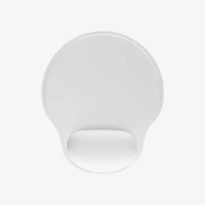 Podloga za miš Round pad - bijela