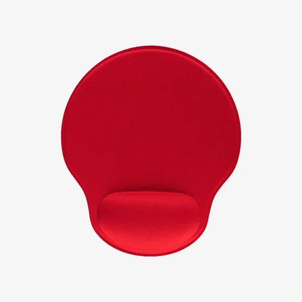 Podloga za miš Round pad - crvena