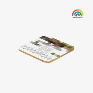 Podmetač Subli White Square - print