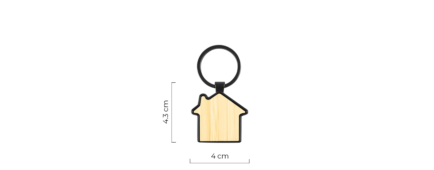 Privjesak House Nero - dimenzije