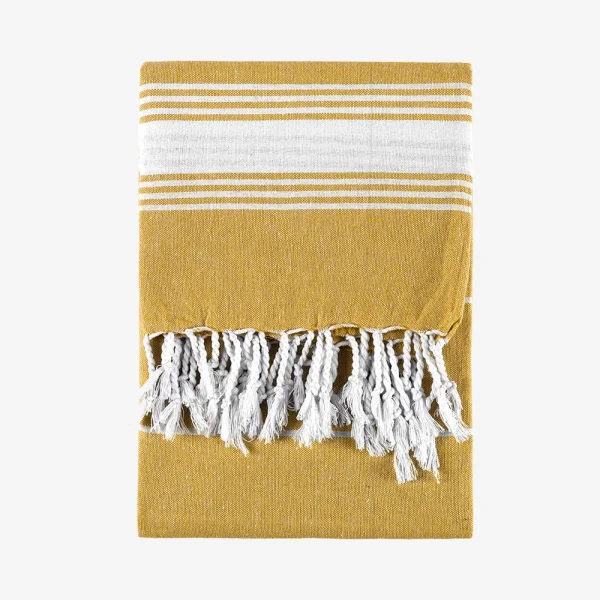 Ručnik za plažu Tasos - žuti