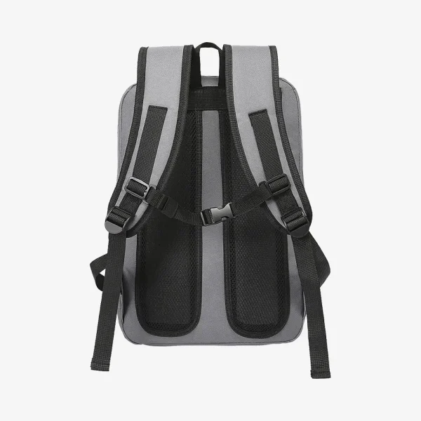 Ruksak Continental - sivi leđa