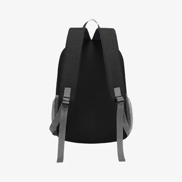 Ruksak Hipster - crni leđa