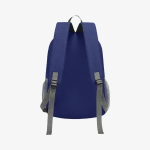 Ruksak Hipster - plavi leđa