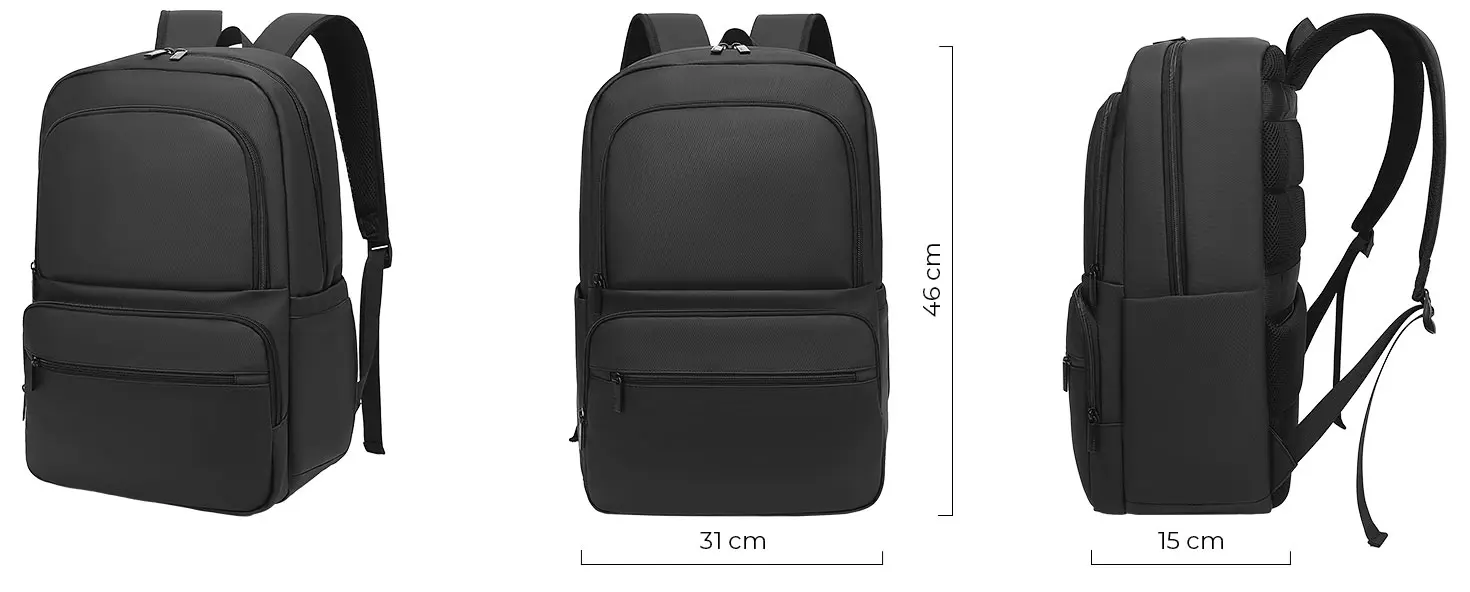 Ruksak Larkin - dimenzije