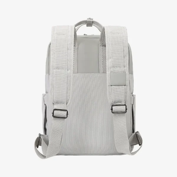 Ruksak Pioneer - bijeli leđa