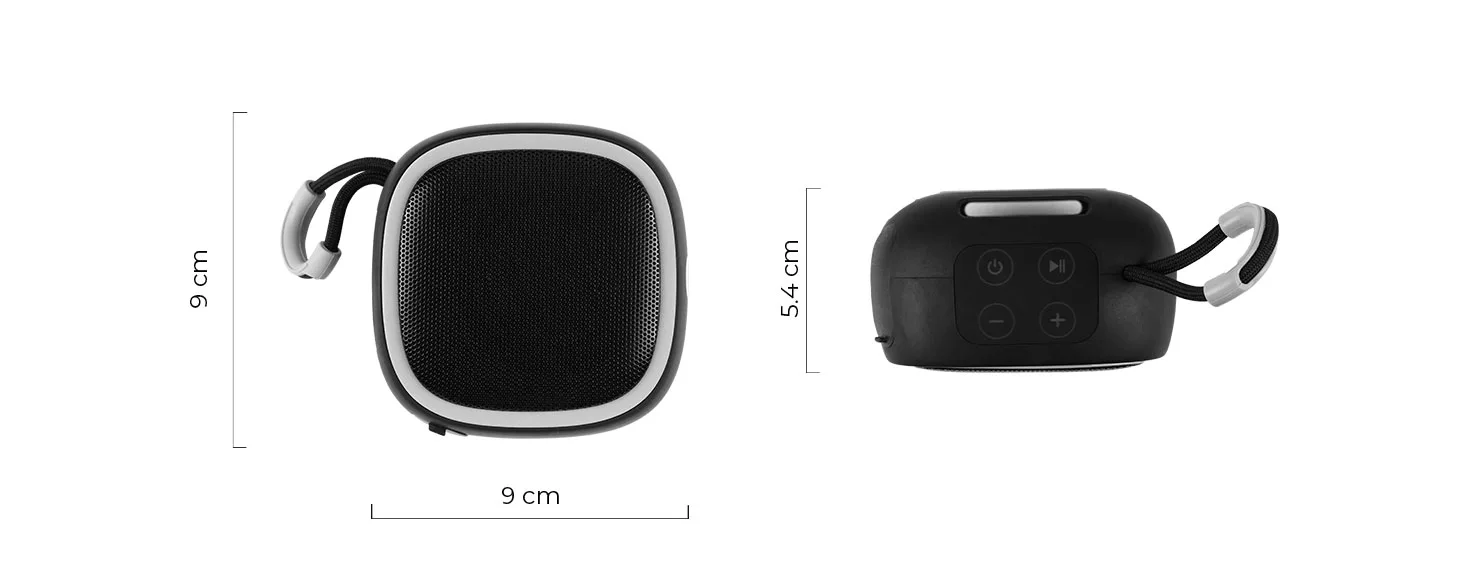 Zvučnik Samba - dimenzije